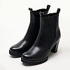 Women Boots 25447.24 Black Leather Marco Tozzi Women Boots 25447.24 Black Leather Marco Tozzi