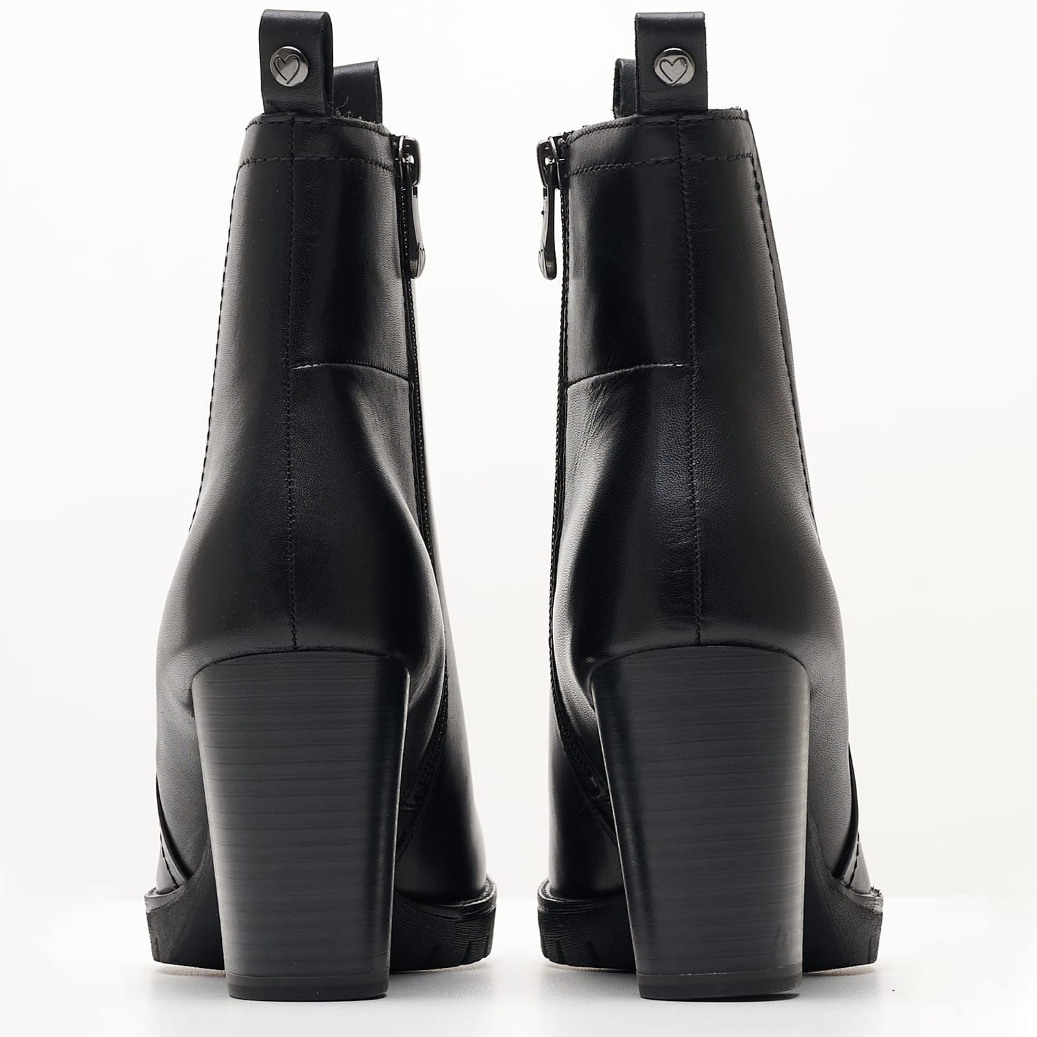 Women Boots 25447.24 Black Leather Marco Tozzi Women Boots 25447.24 Black Leather Marco Tozzi