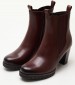 Women Boots 25447.24 Brown Leather Marco Tozzi