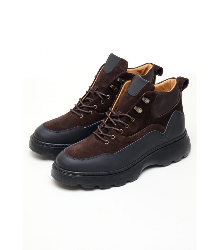 Men Boots 6253 Brown Buckskin Philippe Lang