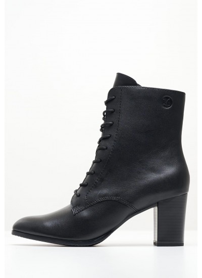 Women Boots 25105 Black Leather Caprice