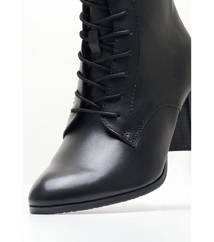 Women Boots 25105 Black Leather Caprice