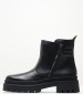 Women Boots 25431 Black Leather Caprice