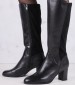 Women Boots 25519 Black Leather Caprice