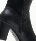 Women Boots 25519 Black Leather Caprice