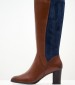 Γυναικείες Μπότες 25519 Ταμπά Δέρμα Caprice