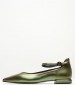 Women Balerinas 25079 Green Leather Pedro Miralles