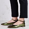 Women Balerinas 25079 Green Leather Pedro Miralles Women Balerinas 25079 Green Leather Pedro Miralles