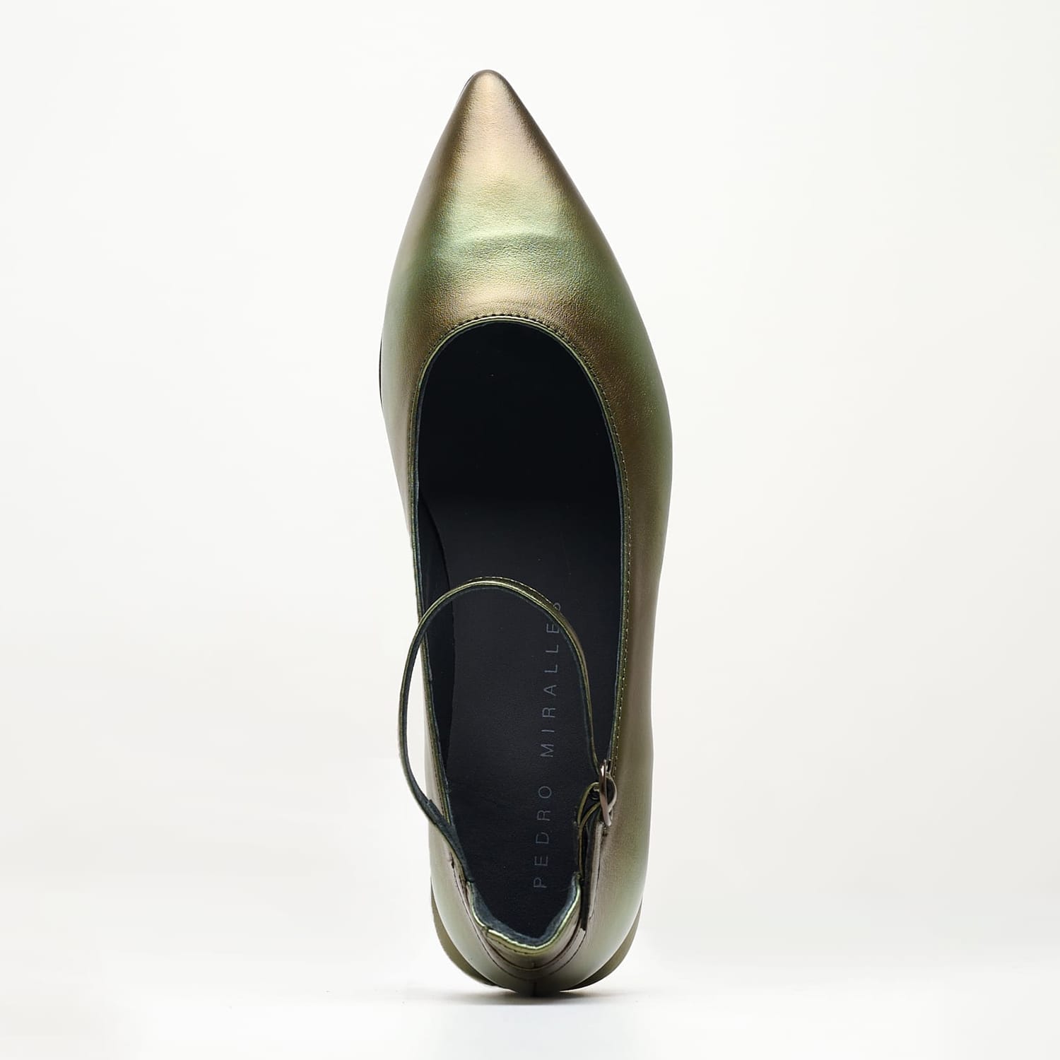 Women Balerinas 25079 Green Leather Pedro Miralles Women Balerinas 25079 Green Leather Pedro Miralles