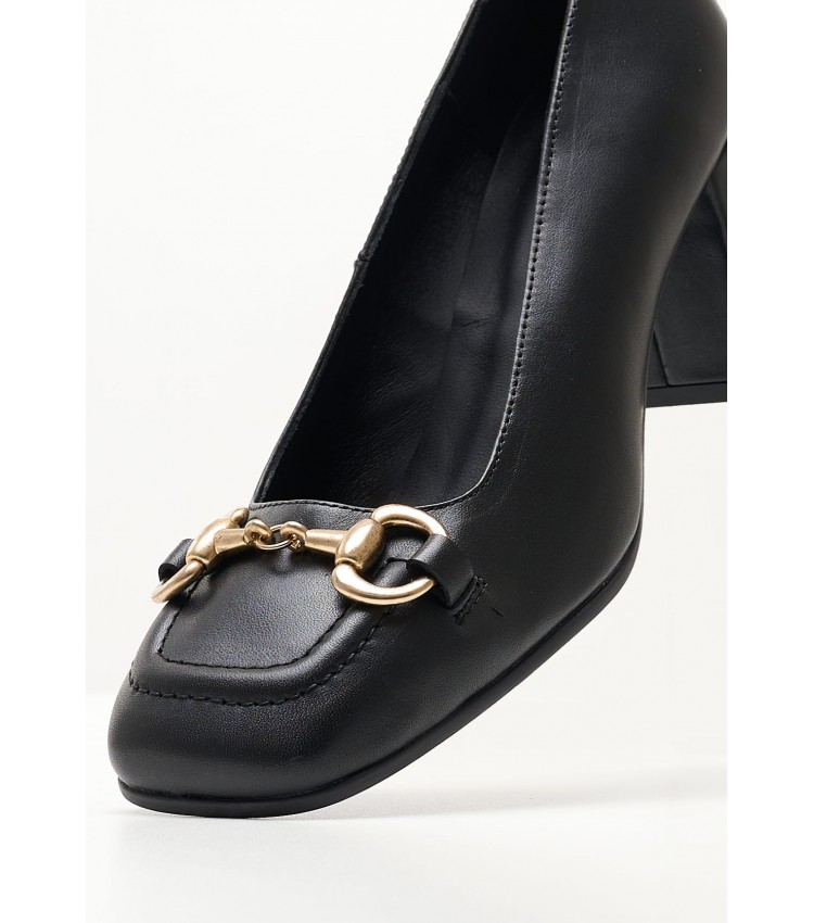 Women Pumps & Peeptoes Low 25452 Black Leather Pedro Miralles