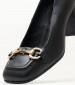 Women Pumps & Peeptoes Low 25452 Black Leather Pedro Miralles