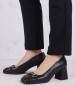 Women Pumps & Peeptoes Low 25452 Black Leather Pedro Miralles