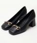 Women Pumps & Peeptoes Low 25452 Black Leather Pedro Miralles