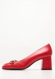 Women Pumps & Peeptoes Low 25452 Red Leather Pedro Miralles