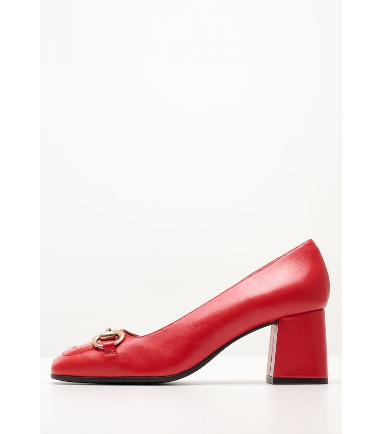 Women Pumps & Peeptoes Low 25452 Red Leather Pedro Miralles