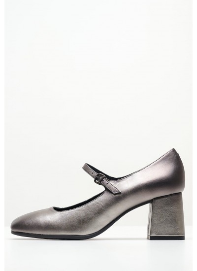 Women Pumps & Peeptoes Low 25455 Silver Leather Pedro Miralles