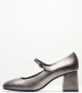 Women Pumps & Peeptoes Low 25455 Silver Leather Pedro Miralles