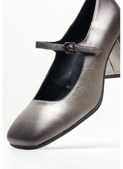 Women Pumps & Peeptoes Low 25455 Silver Leather Pedro Miralles