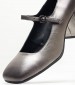 Women Pumps & Peeptoes Low 25455 Silver Leather Pedro Miralles