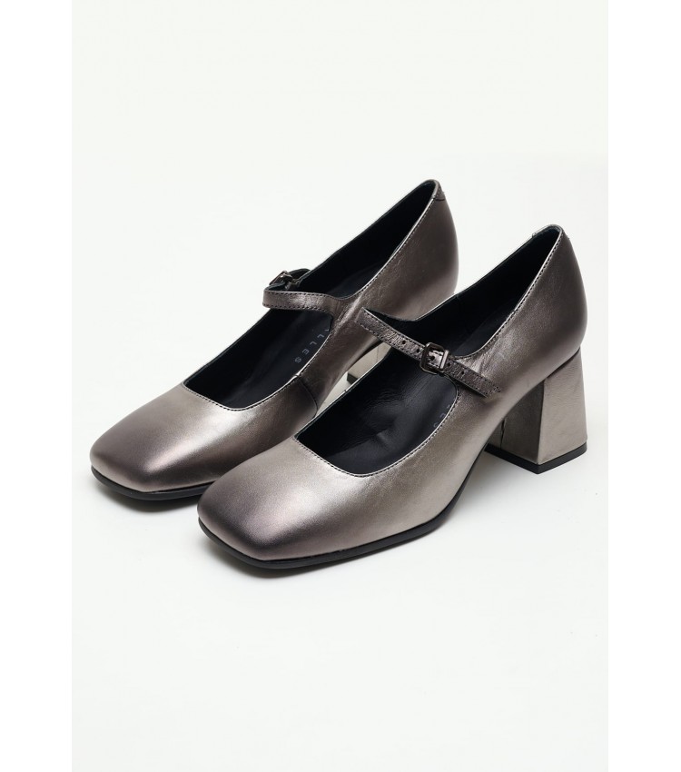 Women Pumps & Peeptoes Low 25455 Silver Leather Pedro Miralles