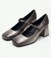 Women Pumps & Peeptoes Low 25455 Silver Leather Pedro Miralles