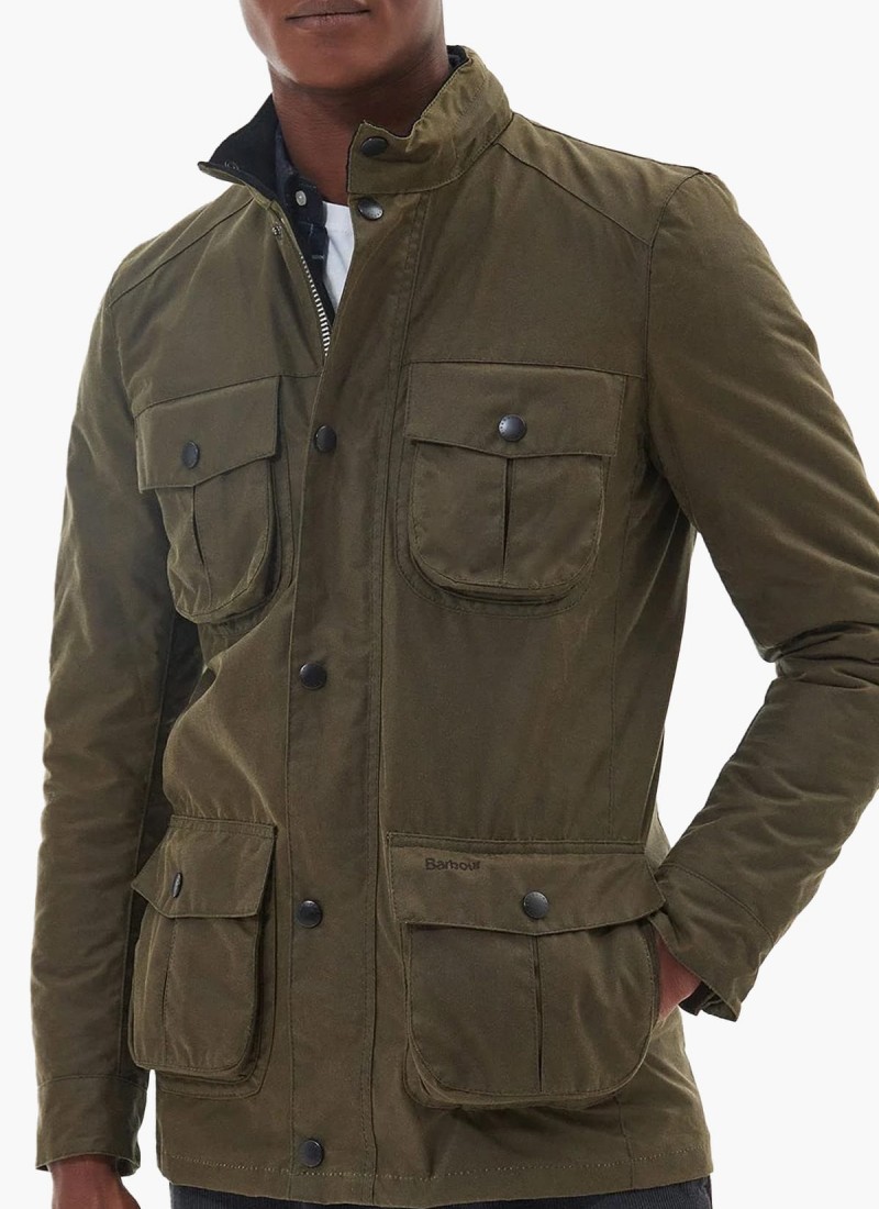 Men Jackets from the Barbour brand Corbridge Olive Polyamide