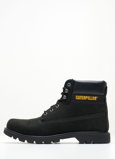 Ανδρικά Μποτάκια P724827 Ταμπά Δέρμα Νούμπουκ Caterpillar