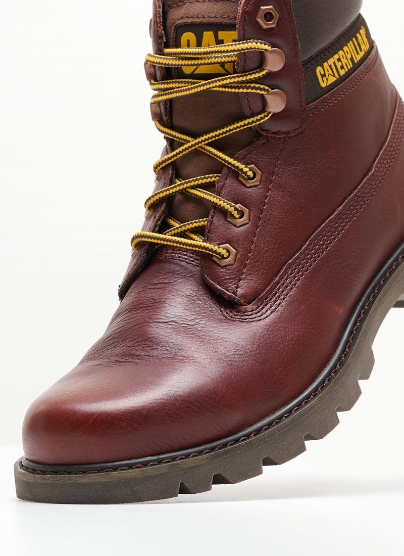 Leather caterpillar boots shop