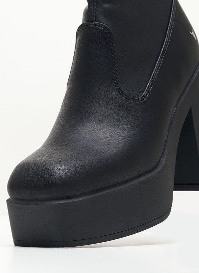 Women Boots Baddest Black Leather Windsor Smith