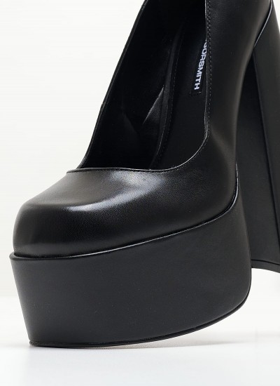 Women Pumps & Peeptoes High Dizzy Black Leather Windsor Smith