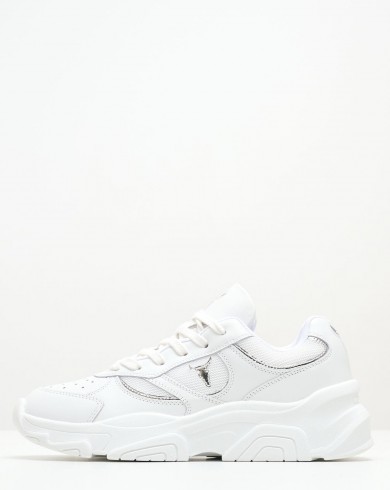 Carte white leather windsor smith hot sale