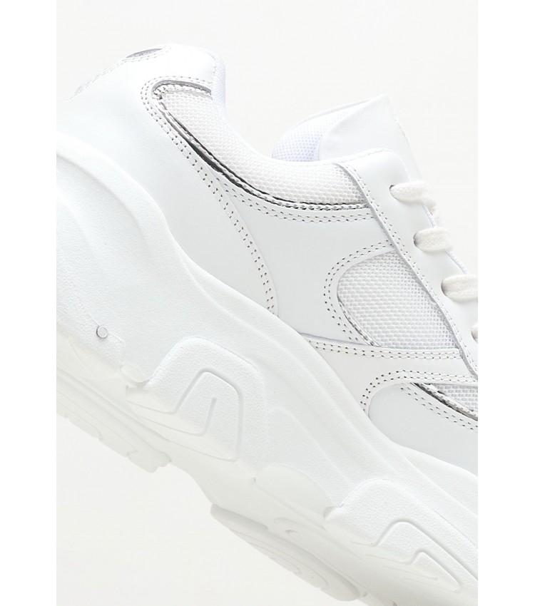 Women Casual Shoes Ghosted.Slv White Leather Windsor Smith