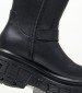 Women Boots Smack Black Leather Windsor Smith