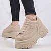 Women Casual Shoes Swerve.Su Beige Buckskin Windsor Smith Women Casual Shoes Swerve.Su Beige Buckskin Windsor Smith