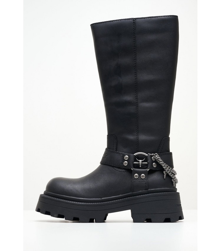 Women Boots Thief Black Leather Windsor Smith
