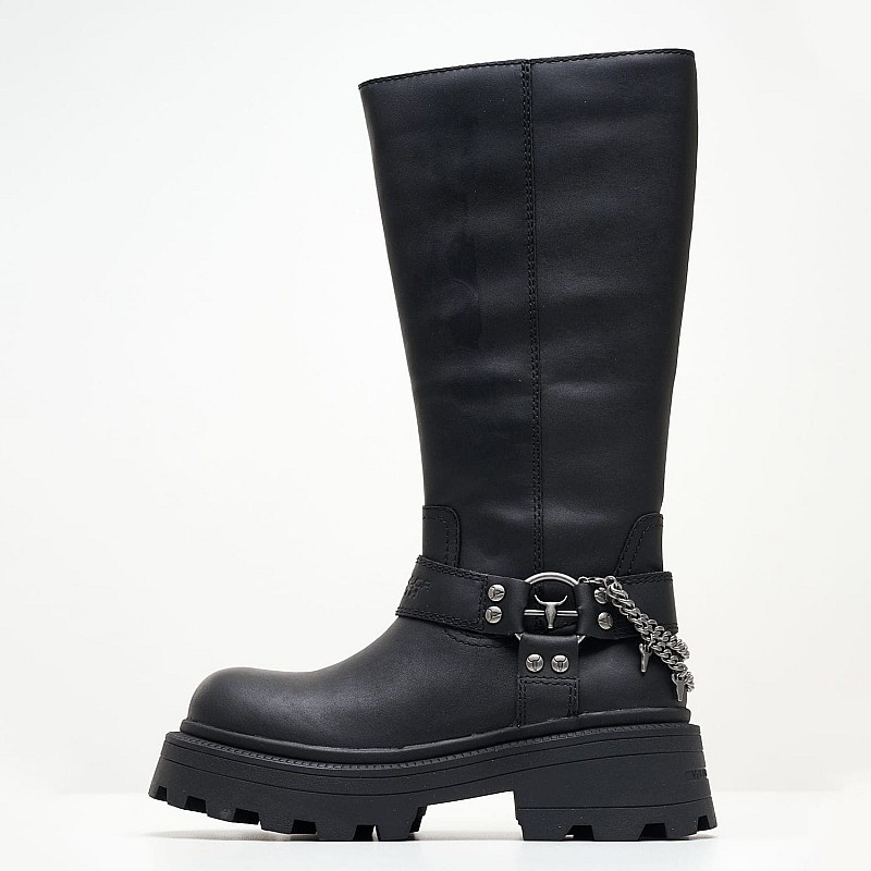 Women Boots Thief Black Leather Windsor Smith