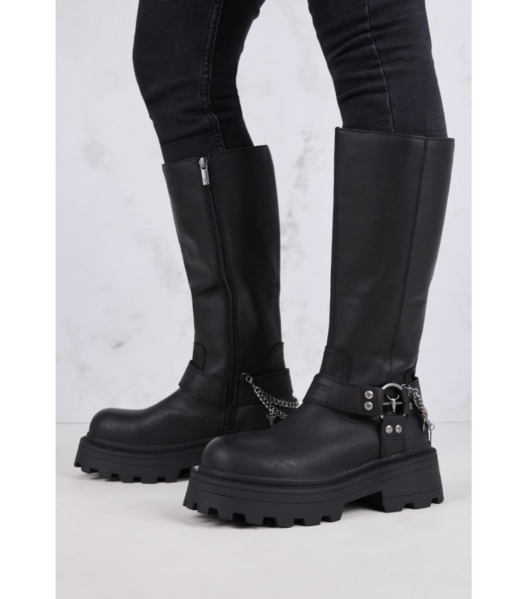 Women Boots Thief Black Leather Windsor Smith