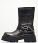 Women Boots Thrilling.Pew Grey Leather Windsor Smith