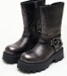 Women Boots Thrilling.Pew Grey Leather Windsor Smith