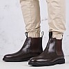 Ανδρικά Μποτάκια Chelsea.Polaris Καφέ Δέρμα Sebago Ανδρικά Μποτάκια Chelsea.Polaris Καφέ Δέρμα Sebago