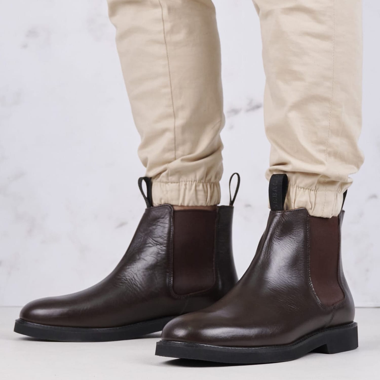 Ανδρικά Μποτάκια Chelsea.Polaris Καφέ Δέρμα Sebago Ανδρικά Μποτάκια Chelsea.Polaris Καφέ Δέρμα Sebago