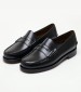 Men Moccasins Classic.Dan Black Leather Sebago