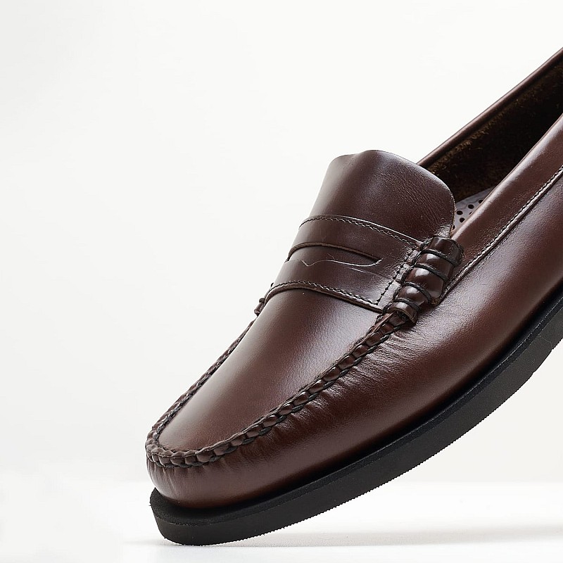 Ανδρικά Μοκασίνια Waxy.Polaris Καφέ Δέρμα Sebago