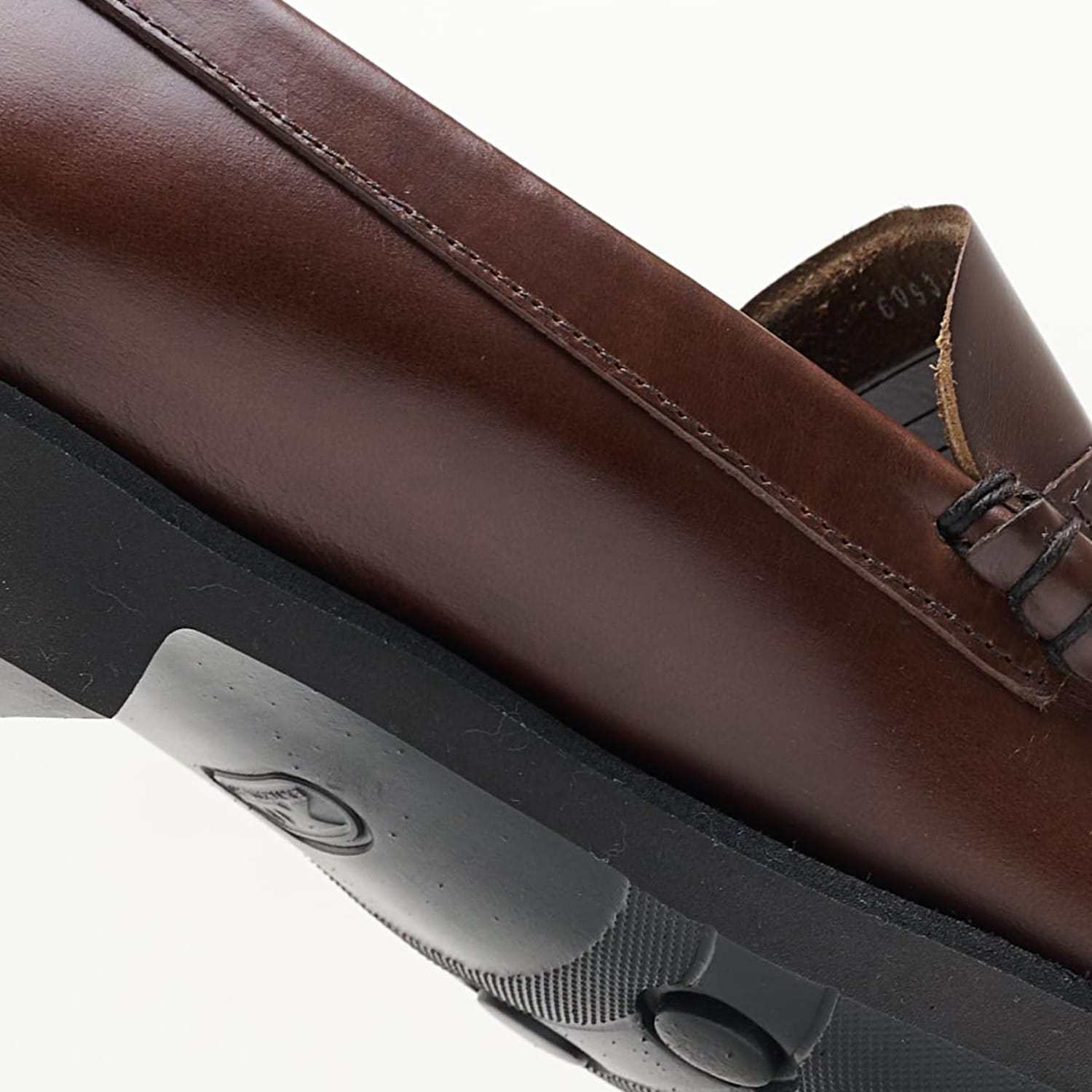 Men Moccasins Waxy.Polaris Brown Leather Sebago