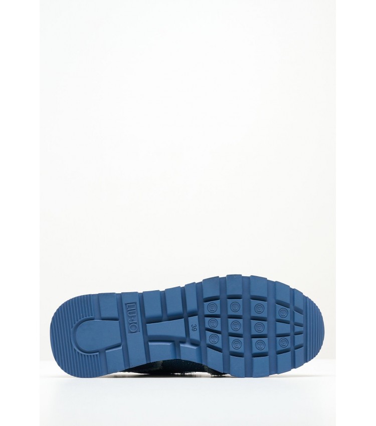 Women Casual Shoes Amazing.20.Denim Blue Fabric Liu Jo