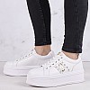 Γυναικεία Παπούτσια Casual Selma.04 Άσπρο Δέρμα Liu Jo Γυναικεία Παπούτσια Casual Selma.04 Άσπρο Δέρμα Liu Jo