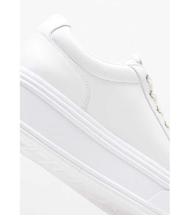 Women Casual Shoes Selma.04 White Leather Liu Jo