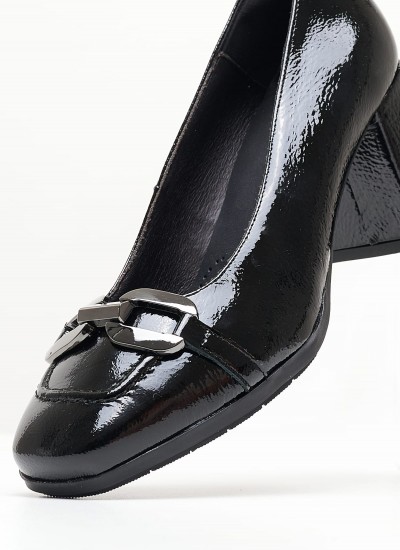 Γυναικείες Γόβες & Peeptoes Ψηλές 2244.100108 Άσπρο Δέρμα Mortoglou