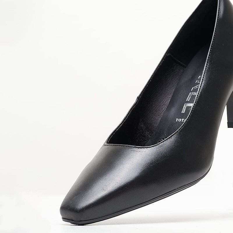 Women Pumps & Peeptoes Low Elby1 Black Leather Desiree