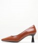 Women Pumps & Peeptoes Low Elby1 Tabba Leather Desiree